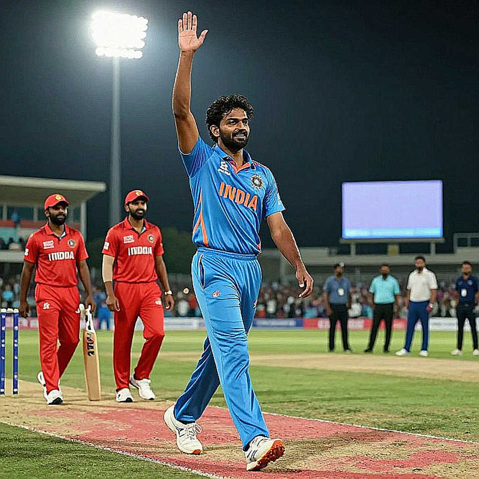 বেঙ্গালুরুর ডেভ-ফাঁদে সিরিজ নির্ধারণী: ভারতের সিম আক্রমণের ভাঙন আর শাই হোপের অস্পষ্ট 'সোনালি ফর্ম'